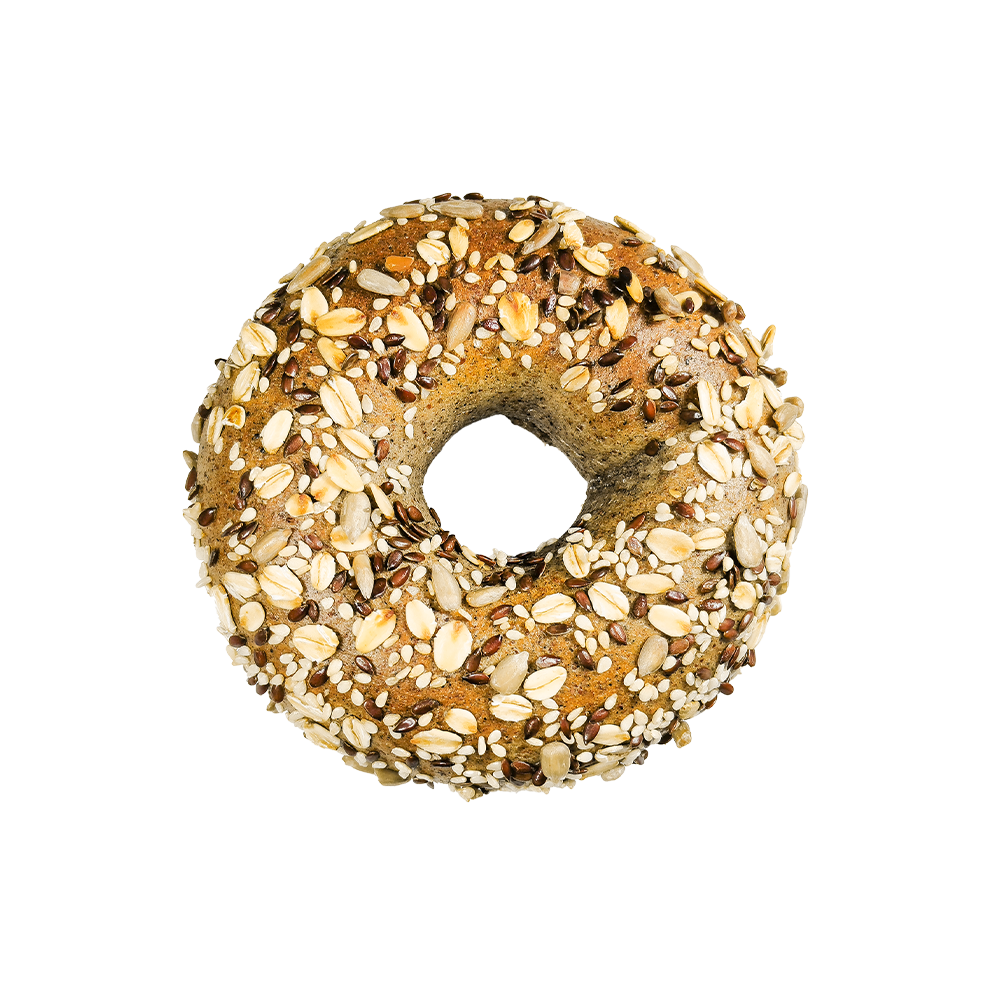 Dietary Nutrition Bagel multigrains au blé entier foncé Dietary Nutrition Bagel multigrains au blé entier foncé
