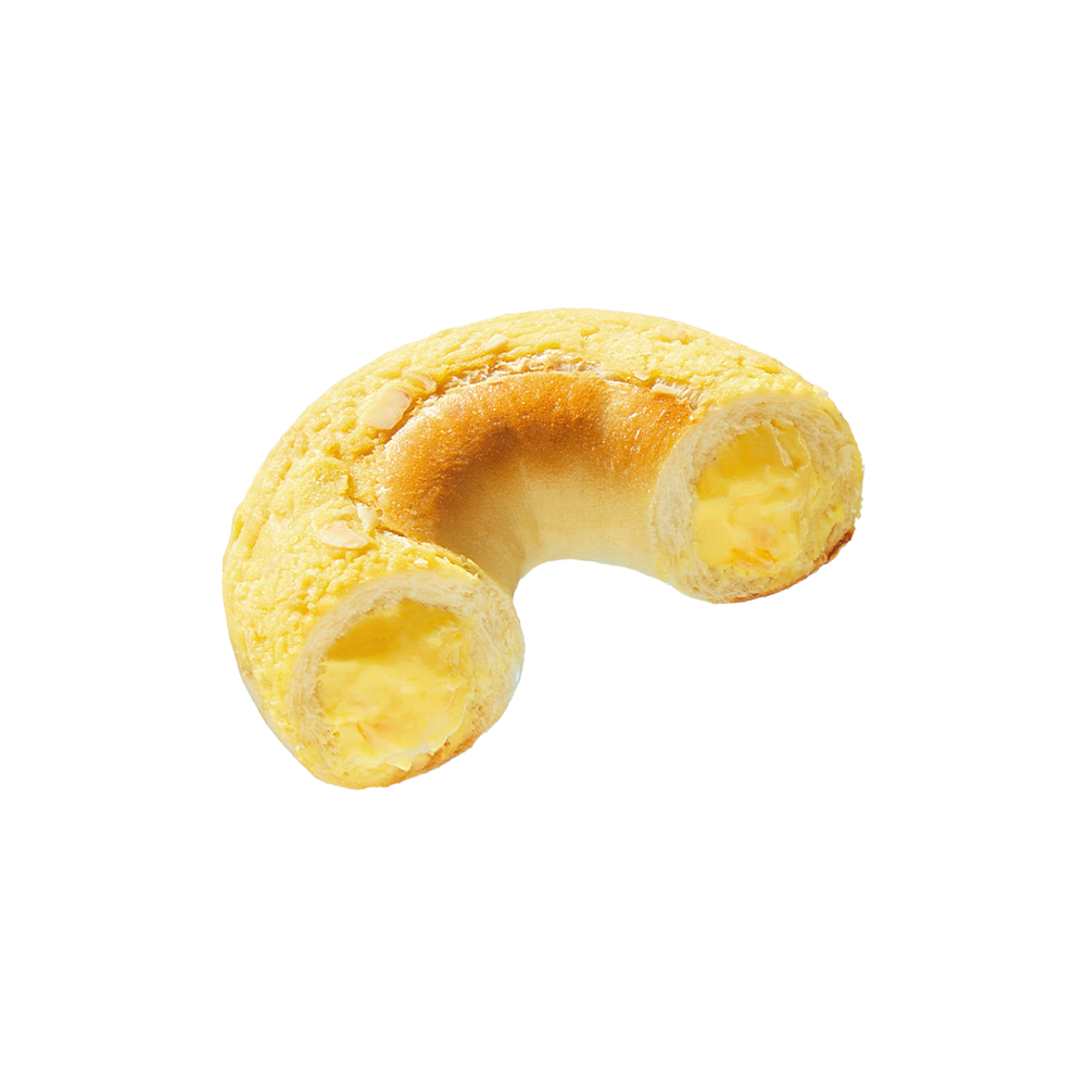 Bagel amandes grillées, mangue et noix de coco Bagel amandes grillées, mangue et noix de coco