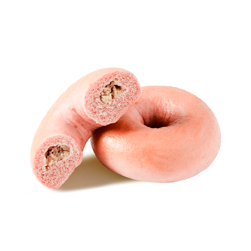 Bagel au fromage à la crème et à la crème de Nouvelle-Zélande Bagel au fromage à la crème et à la crème de Nouvelle-Zélande